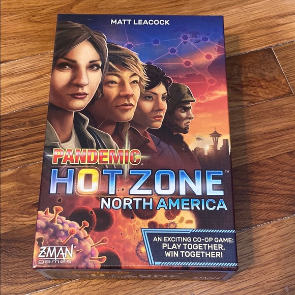Pandemic: Hot Zone - North America Board Game - Picture 1 of 5